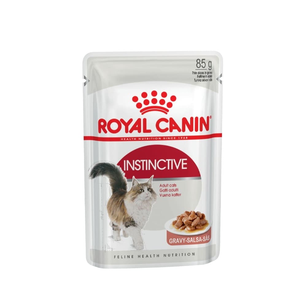 Влажный корм для кошек Royal Canin Instinctive в соусе 85 г купить в  Екатеринбурге | 40590008R1/4627109386208, 4627180248457, 9003579113561,  9003579115121, 9003579308738, 9003579308936 | Заповедник