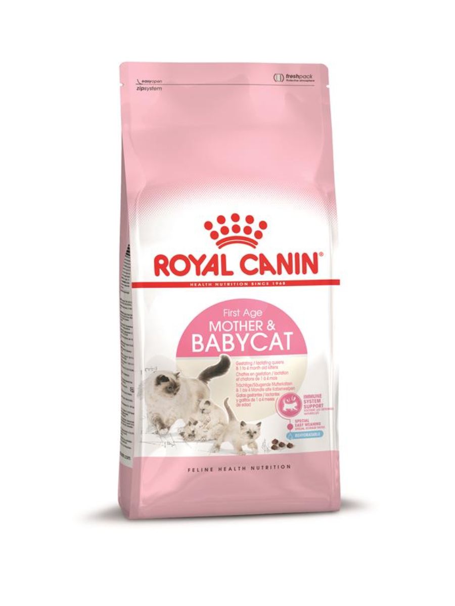 Сухой корм для котят и беременных кошек Royal Canin Mother & Babycat (Мазер  энд Бэбикет) 2 кг купить в Екатеринбурге | 25440200R0/4627109380374,  4627166868112, 469055301783 | Заповедник