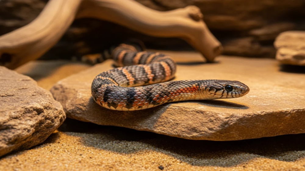 Горная королевская змея (Lampropeltis alterna)