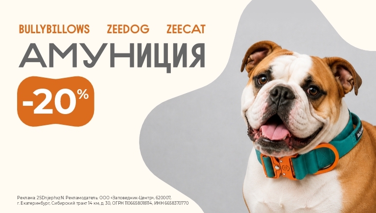 Амуниция Zee.Dog, Zee.Cat, Bully Billows | Скидка 20%