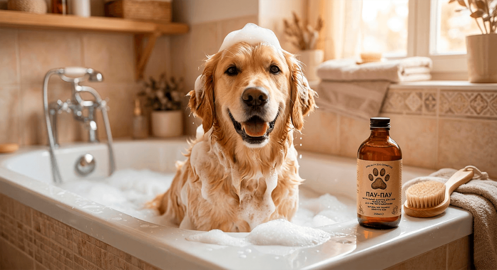 Можно ли мыть собаку человеческим шампунем?