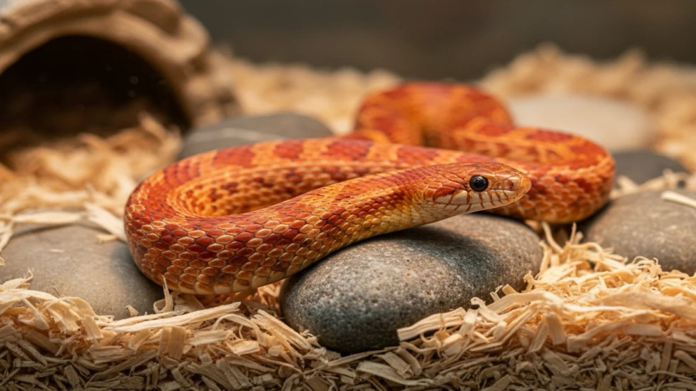 Маисовый полоз (Pantherophis guttatus)