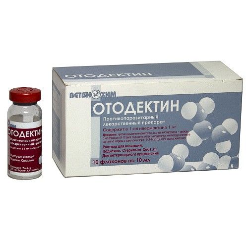 Противопаразитное Средство Для Кошек И Собак ВетбиХим Отодектин 5.