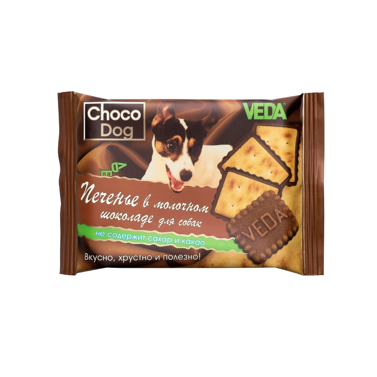 Лакомство для собак Choco Dog Печенье в молочном шоколаде 30 г купить в  Екатеринбурге | 19369/4605543006470 | Заповедник