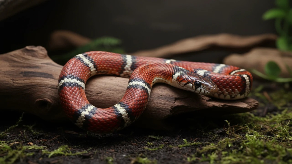 Молочная змея андская (Lampropeltis triangulum andesiana)