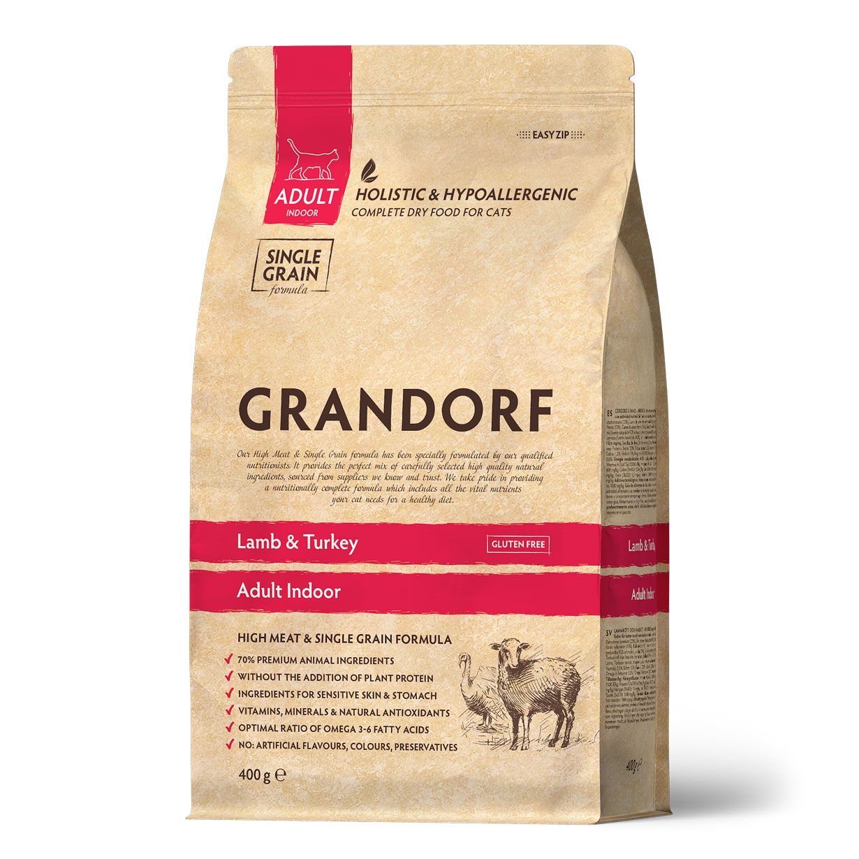 Грандорф. Grandorf Cat Indoor Lamb&Rice 400гр. Grandorf Cat Indoor ягненок рис д/кошек 2кг. Grandorf 