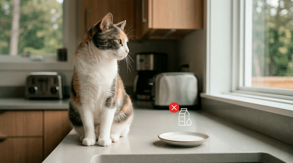 Можно ли кошкам молоко?