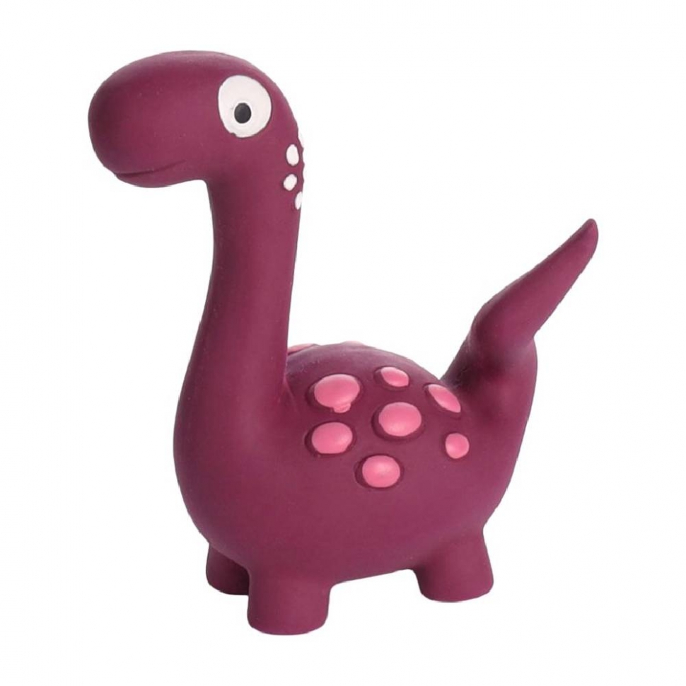 Игрушки для собак Flamingo Динозавр, латекс, фиолетовый, S 5х10,5х11,3 см  купить в Тюмени | FL522781/5400585272574 | Заповедник