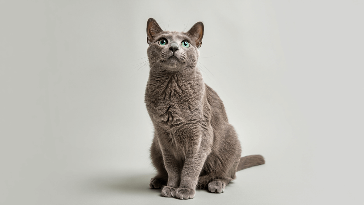 Русская голубая кошка