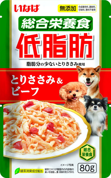 Влажный корм для собак Inaba Teishibo Куриное филе с говядиной в желе