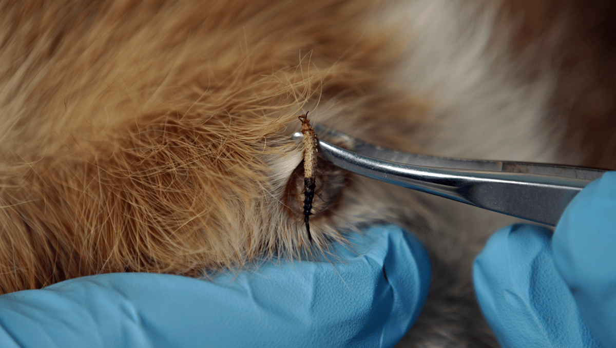 Удаление пчелиного жала у собаки