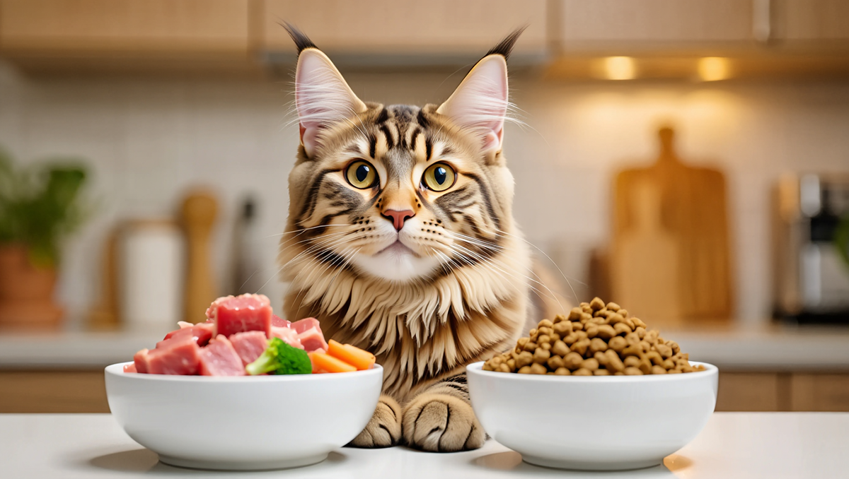 Чем кормить кошку