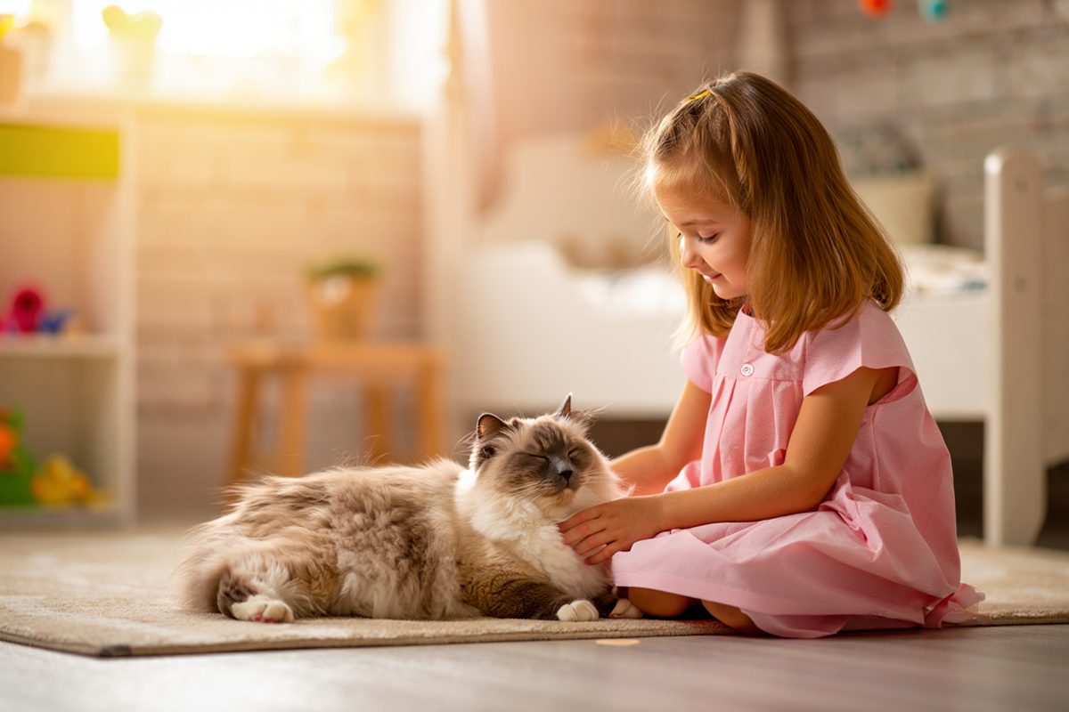 Лучшие породы кошек для детей: ТОП-20