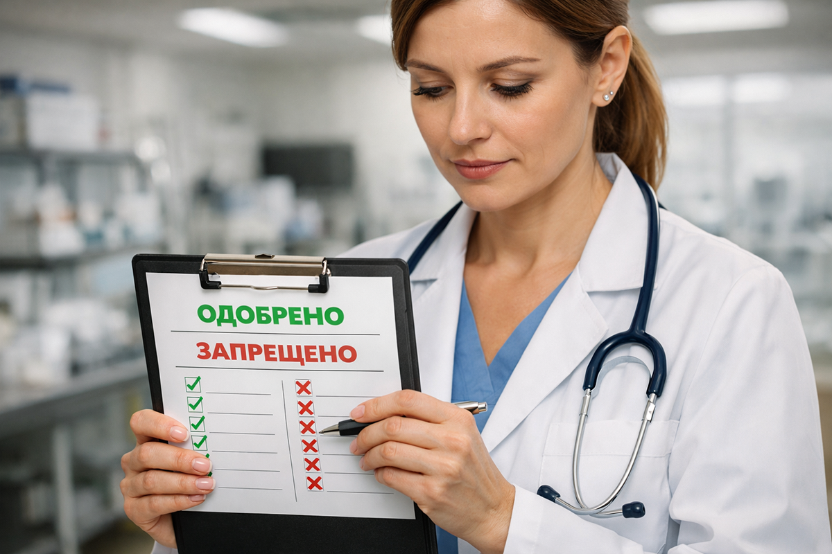 Ветеринар изучает список разрешенных и запрещенных к содержанию животных