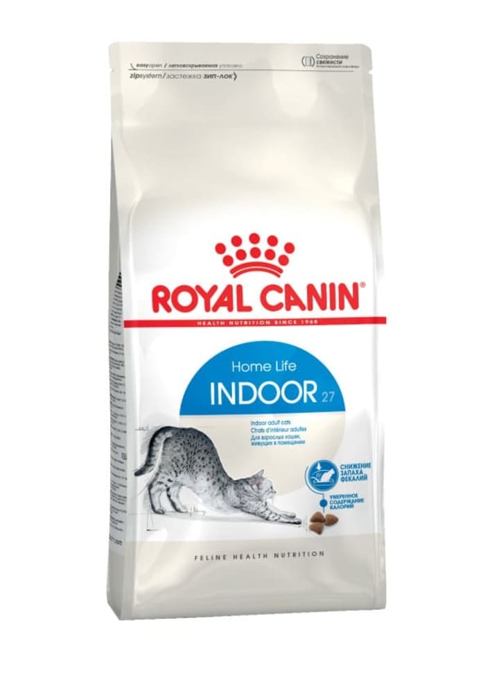 Сухой корм для взрослых кошек, живущих в помещении Royal Canin Indoor 27 