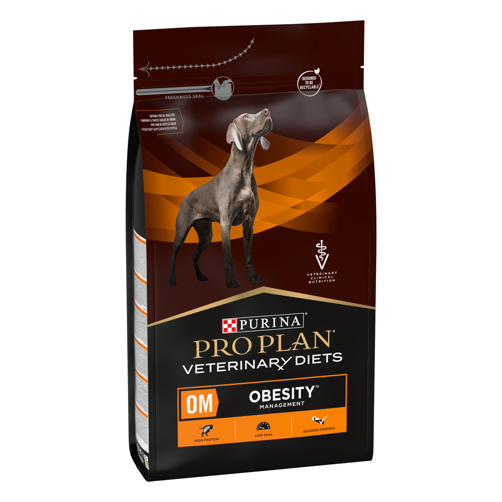 Превью Лечебный корм для собак Pro Plan Veterinary Diets OM Obesity Management при ожирении 3 кг 6