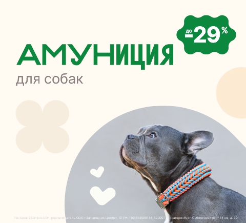 Амуниция | Скидки до 29%