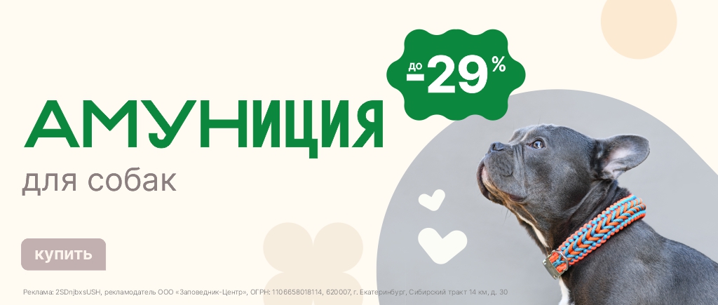 Амуниция | Скидки до 29%