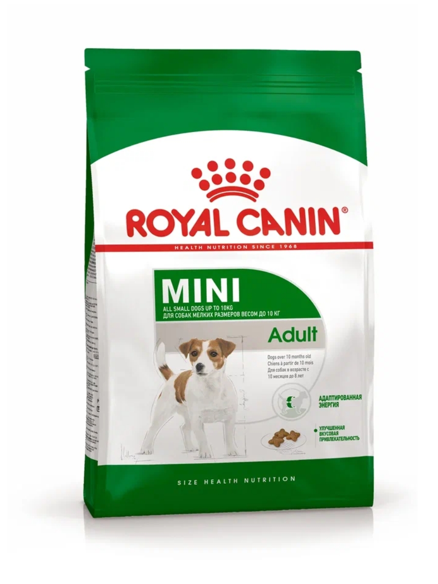 Превью Сухой корм для взрослых собак мелких пород Royal Canin Mini Adult 2 кг 