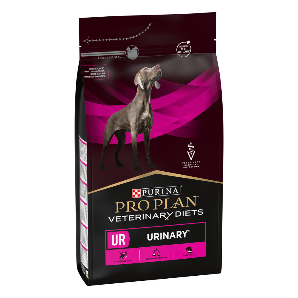 Превью Лечебный корм для собак Pro Plan Veterinary Diets UR Urinary при болезнях нижних отделов мочевыводящих путей 3 кг 6