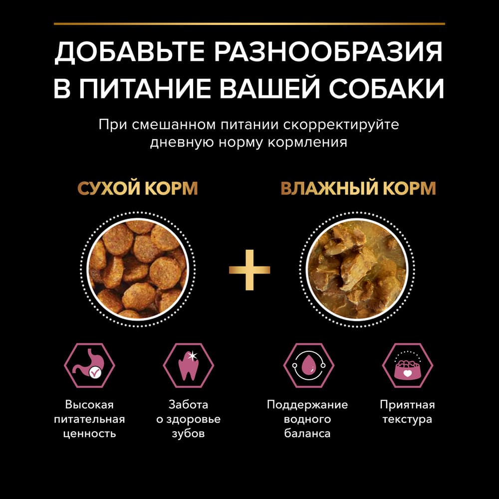 Превью Сухой корм для щенков мелких и карликовых пород с чувствительной кожей Pro Plan Sensitive Skin с лососем 3 кг 9