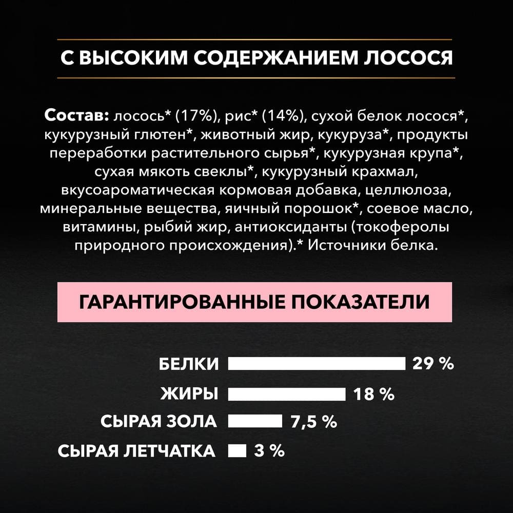 Превью Сухой корм для для взрослых собак средних пород с чувствительной кожей Pro Plan Sensitive Skin с лососем 3 кг 3