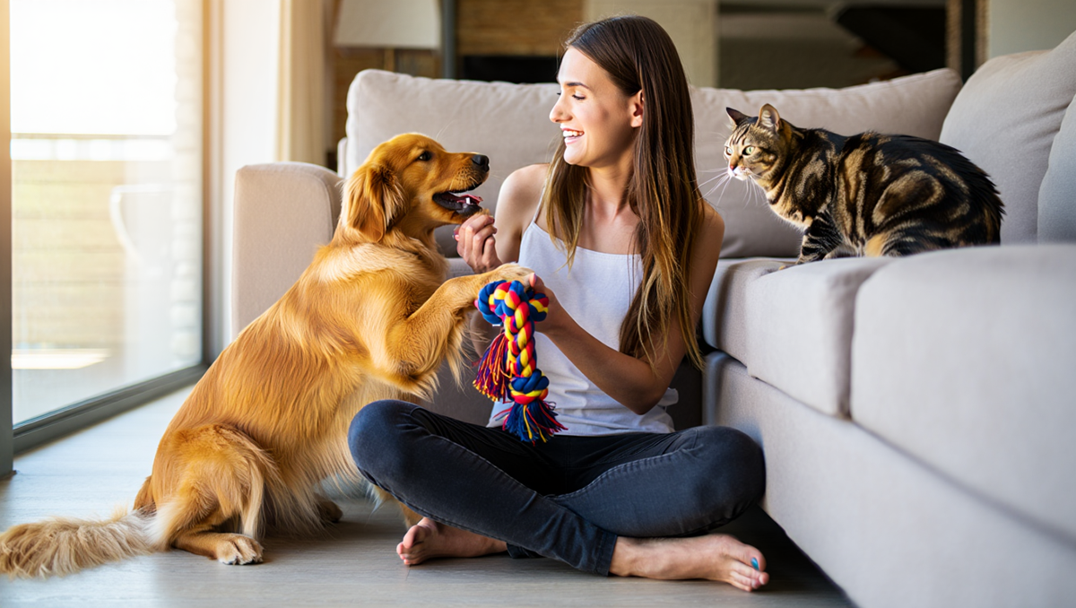 Идеи совместных игр с питомцем