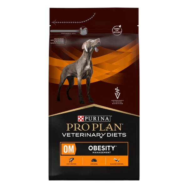 Превью Лечебный корм для собак Pro Plan Veterinary Diets OM Obesity Management при ожирении 3 кг 