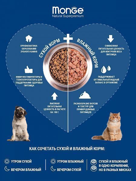 Превью Влажный корм для щенков Monge Dog Grill PUPPY&JUNIOR курица и индейка 100 г 4